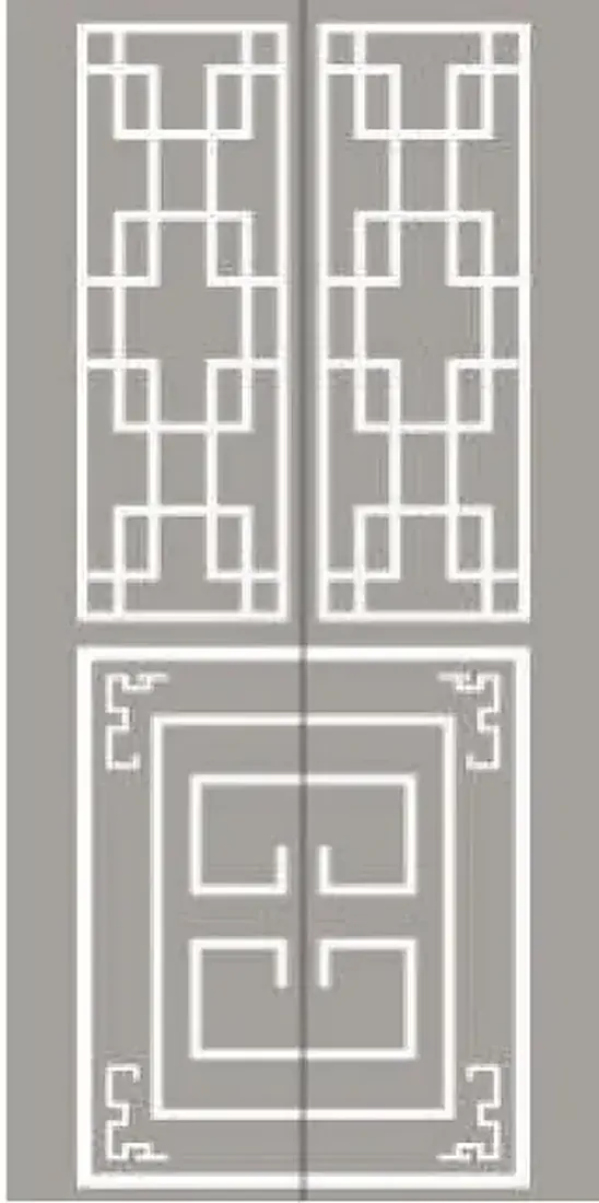 AS-HV55 · Hoa văn khắc trên inox