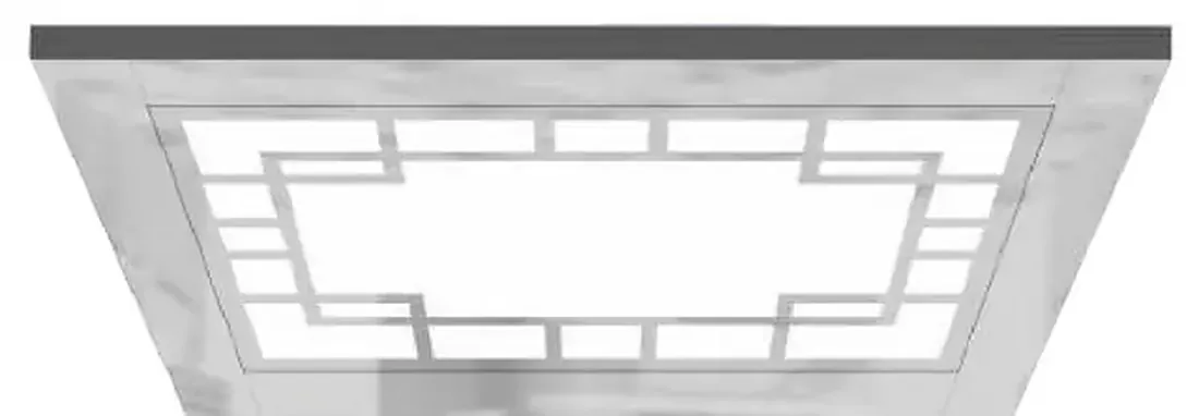AS-T26 · Trần cabin inox, đèn LED