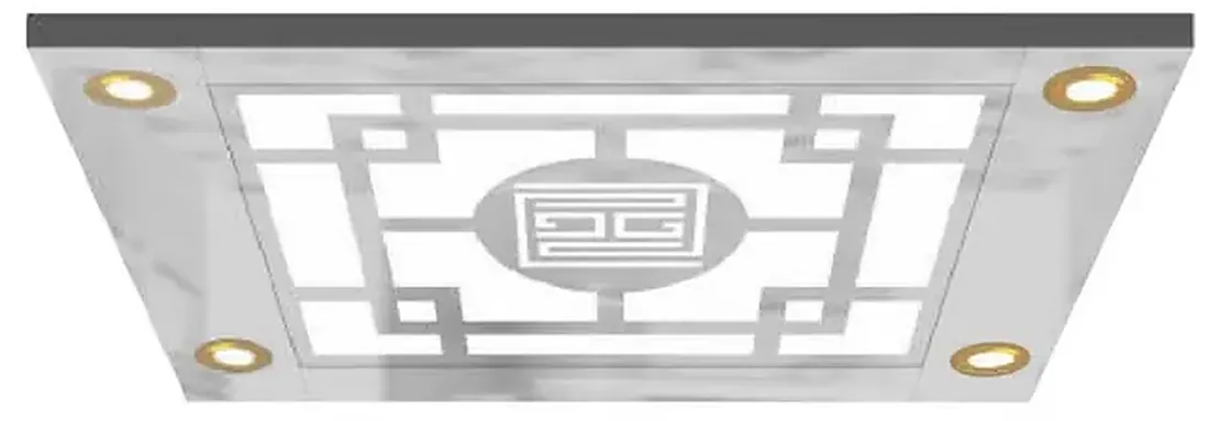 AS-T27 · Trần cabin inox, đèn LED